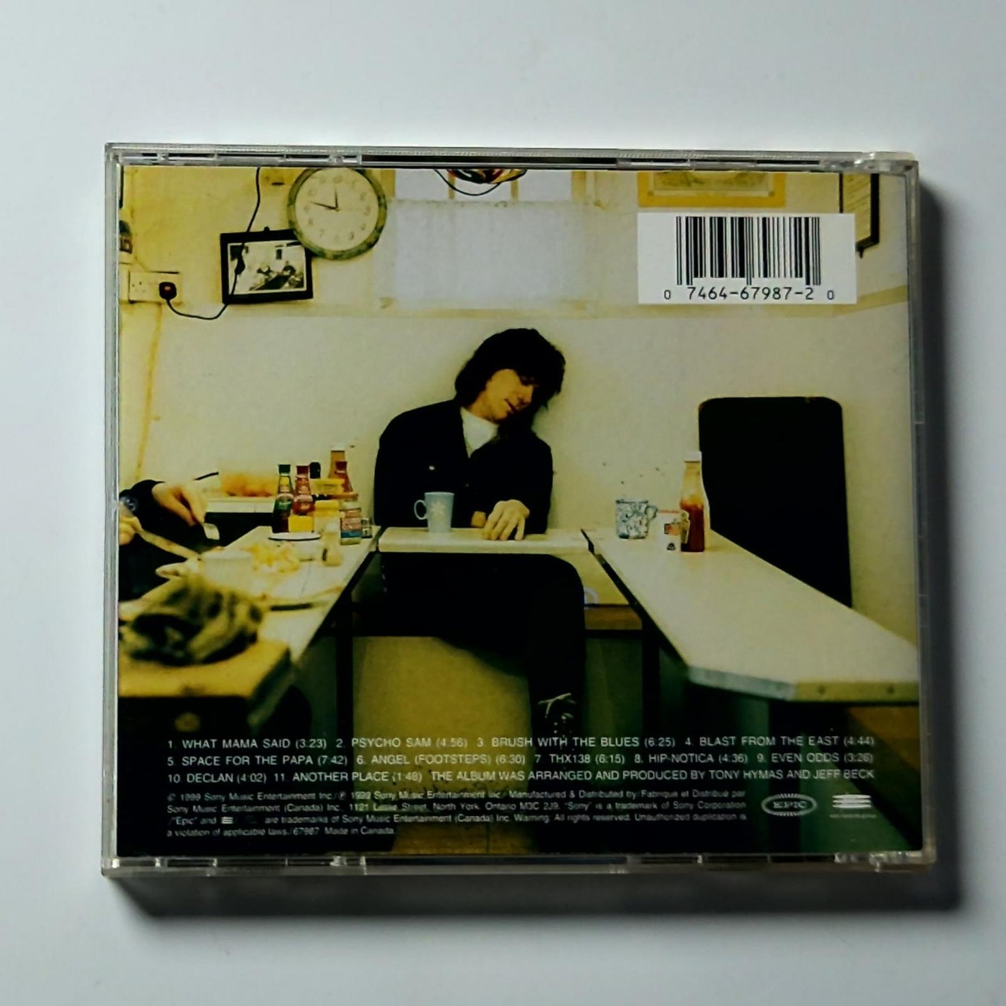 Jeff Beck – Who Else! (CD, 1999) Canada EK 67987