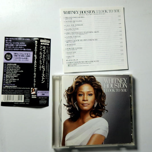 Whitney Houston – I Look To You (CD, 2009) Japan obi BVCP-40096
