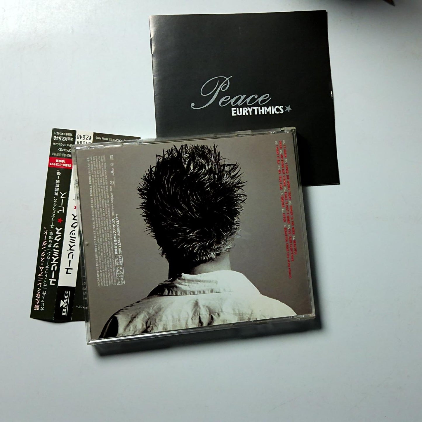 Eurythmics – Peace (CD, 1999) Japan Bonus Track Obi BVCP-21086