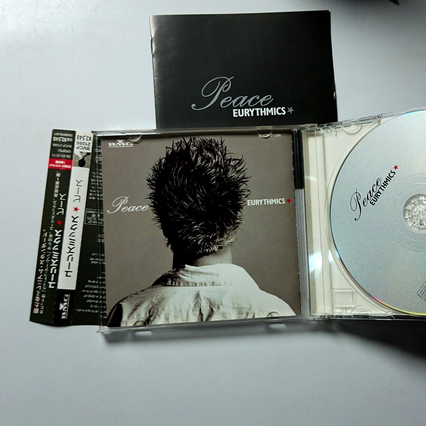 Eurythmics – Peace (CD, 1999) Japan Bonus Track Obi BVCP-21086