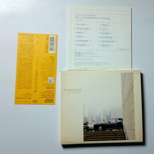 The Sea And Cake – One Bedroom (CD, 2003) Japan Bonus Track Obi THRILL-JP 1