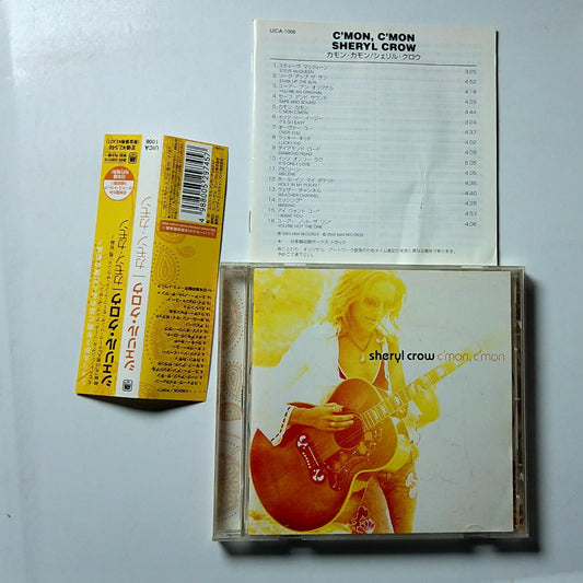 Sheryl Crow – C'mon, C'mon (CD, 2002) Japan Bonus Track Obi UICA-1006