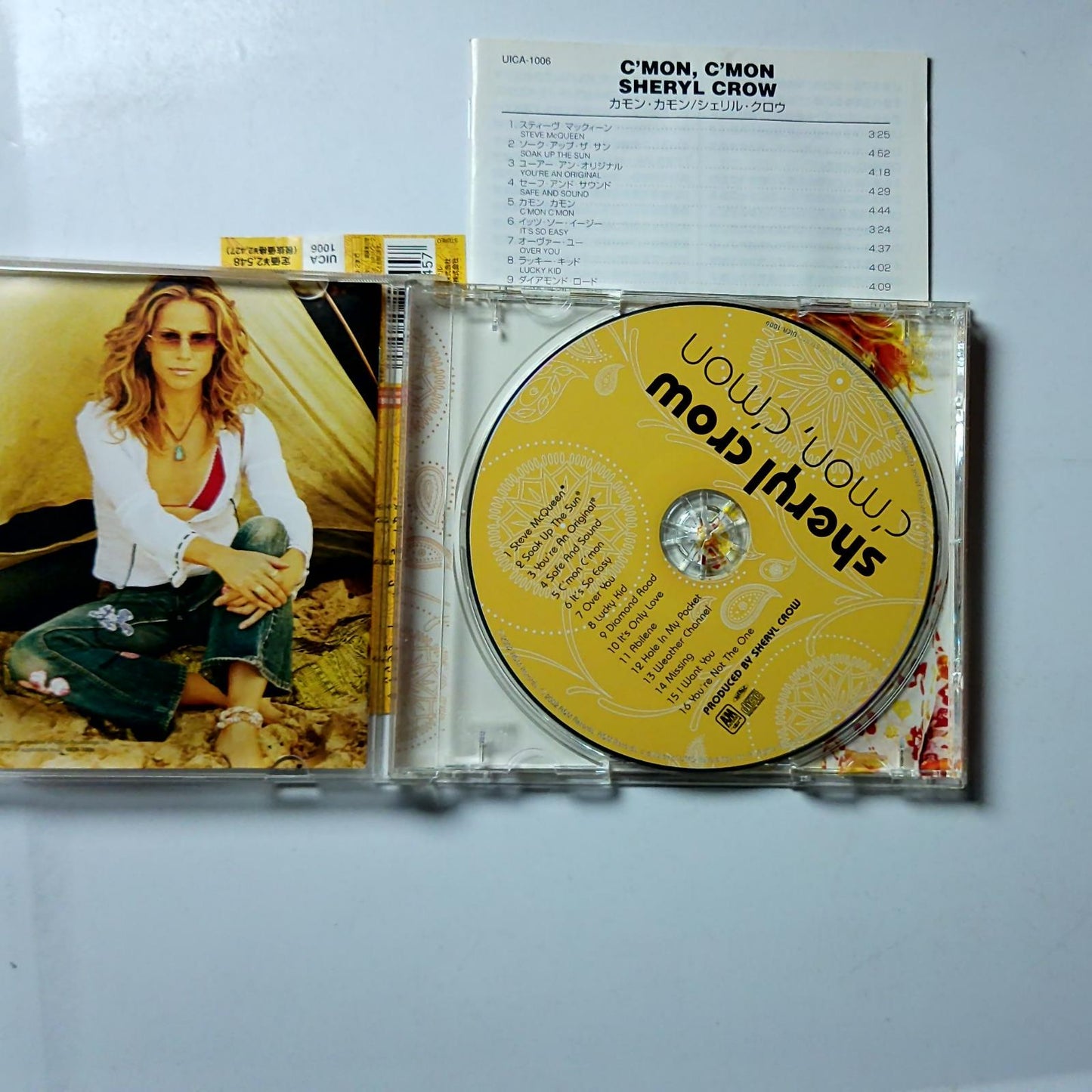Sheryl Crow – C'mon, C'mon (CD, 2002) Japan Bonus Track Obi UICA-1006
