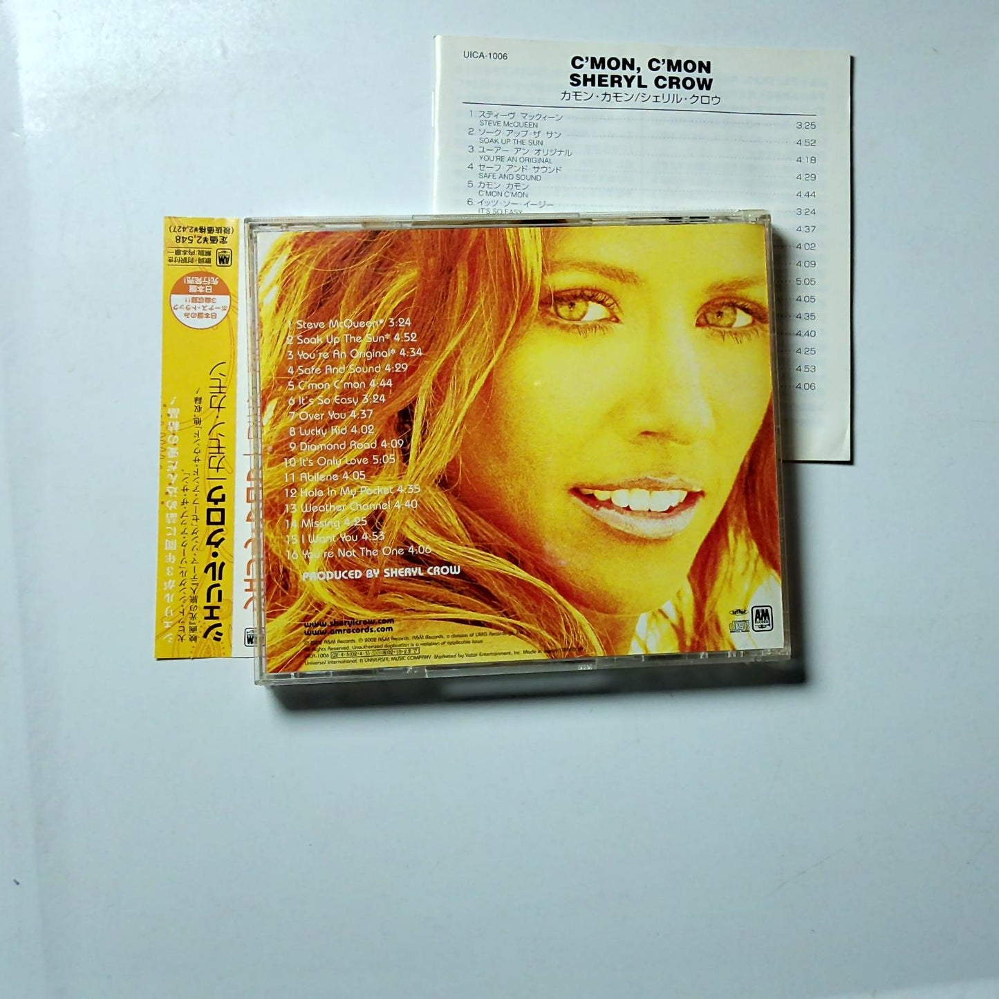 Sheryl Crow – C'mon, C'mon (CD, 2002) Japan Bonus Track Obi UICA-1006