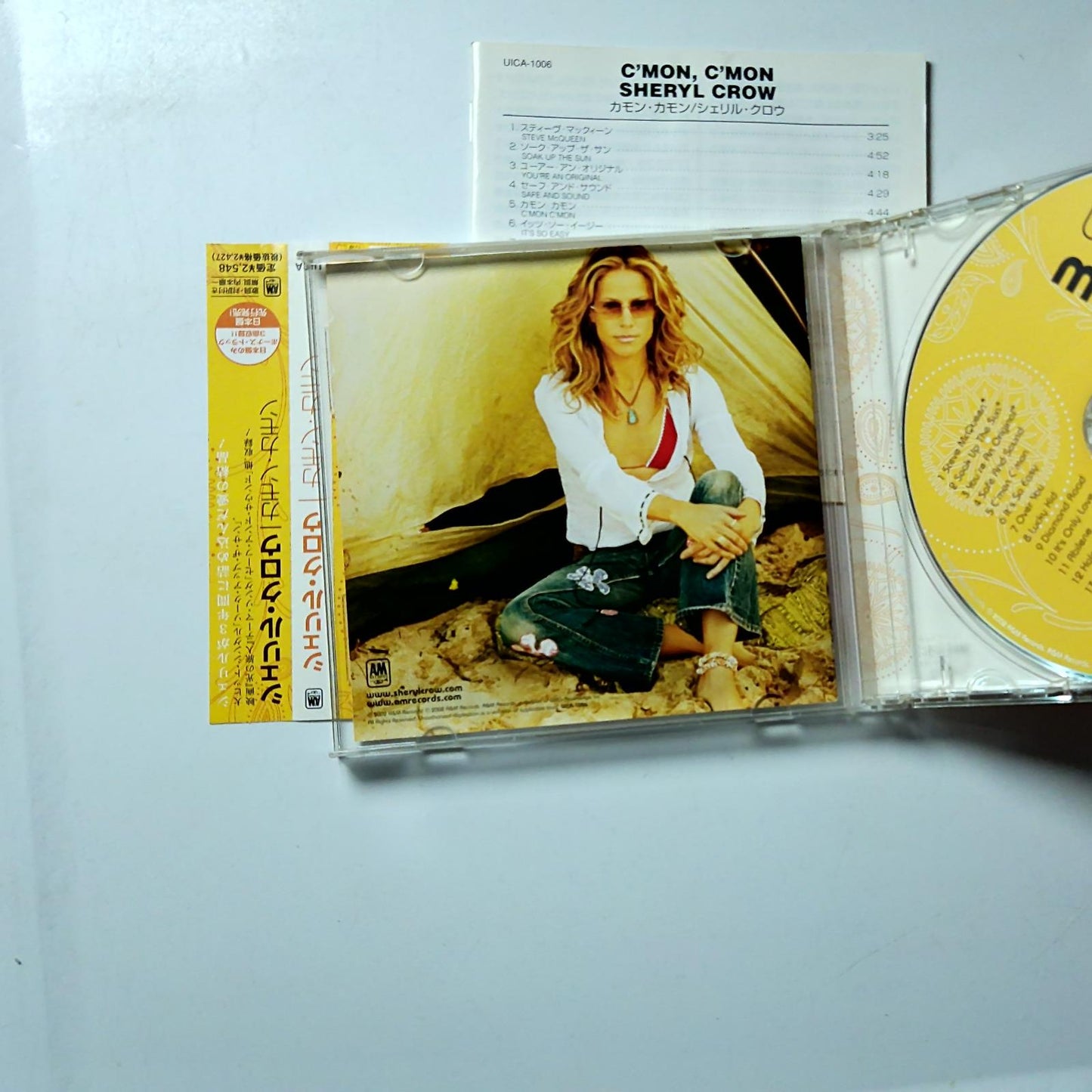 Sheryl Crow – C'mon, C'mon (CD, 2002) Japan Bonus Track Obi UICA-1006