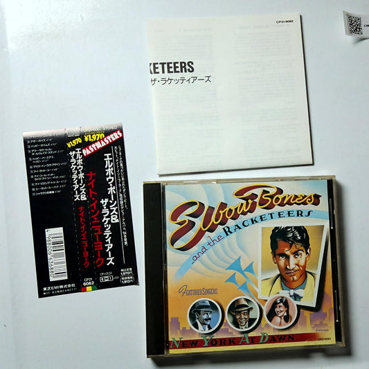 Elbow Bones And The Racketeers – New York At Dawn (CD, 1989) Japan obi CP21-6062