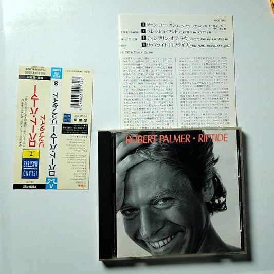 Robert Palmer – Riptide (CD, 1991) Japan obi PSCD-1152