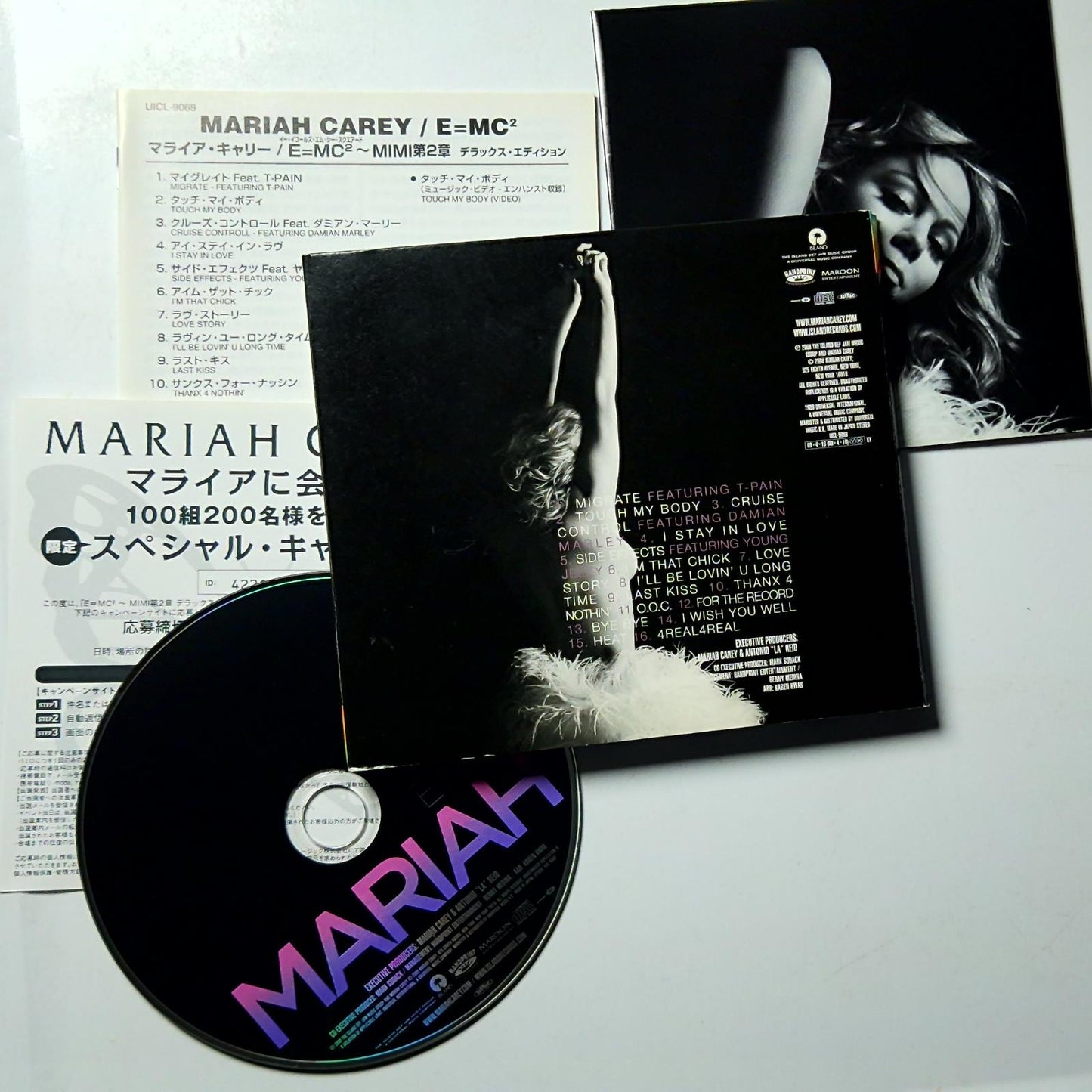 Mariah Carey – E=MC² (CD, 2008) Japan UICL-1079