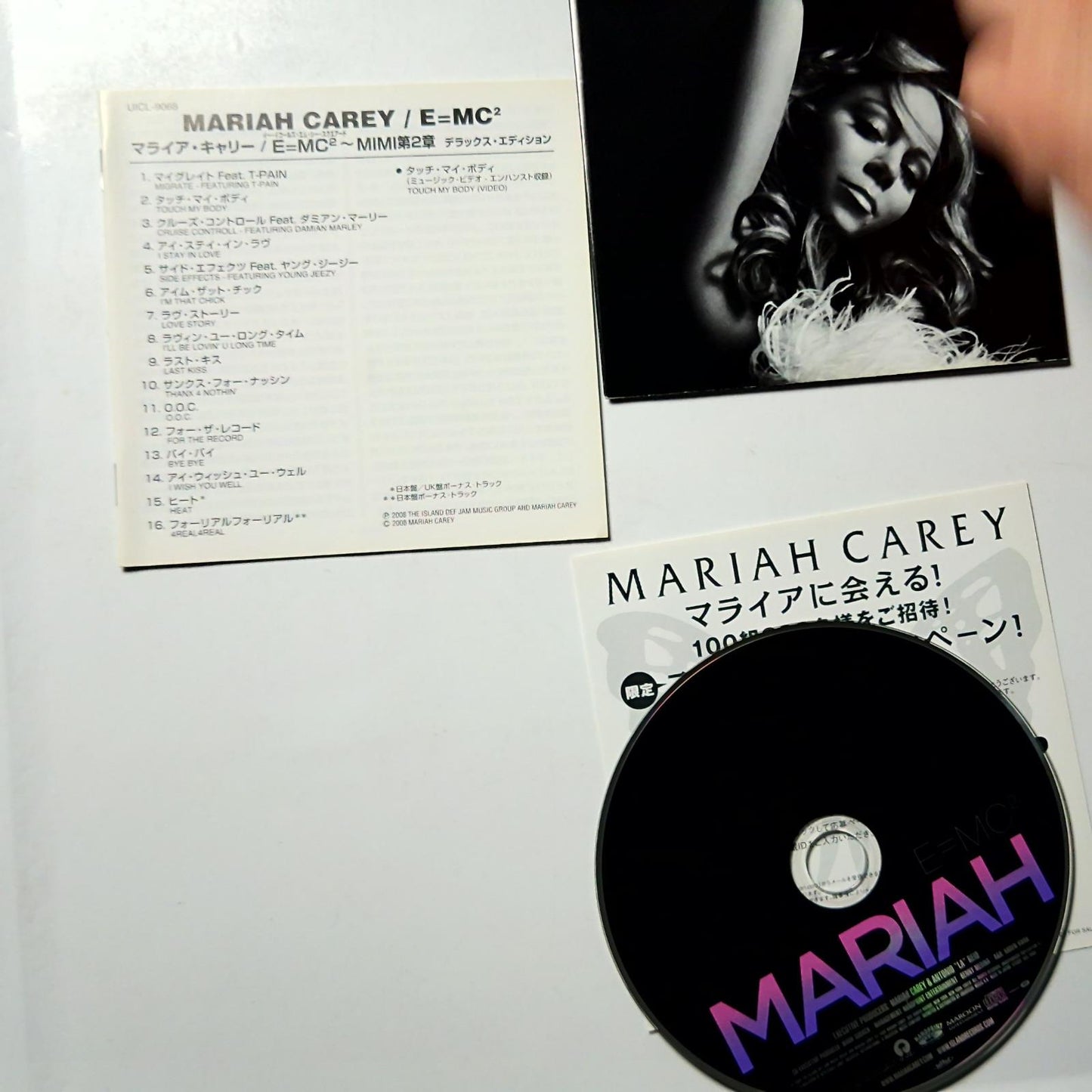 Mariah Carey – E=MC² (CD, 2008) Japan UICL-1079