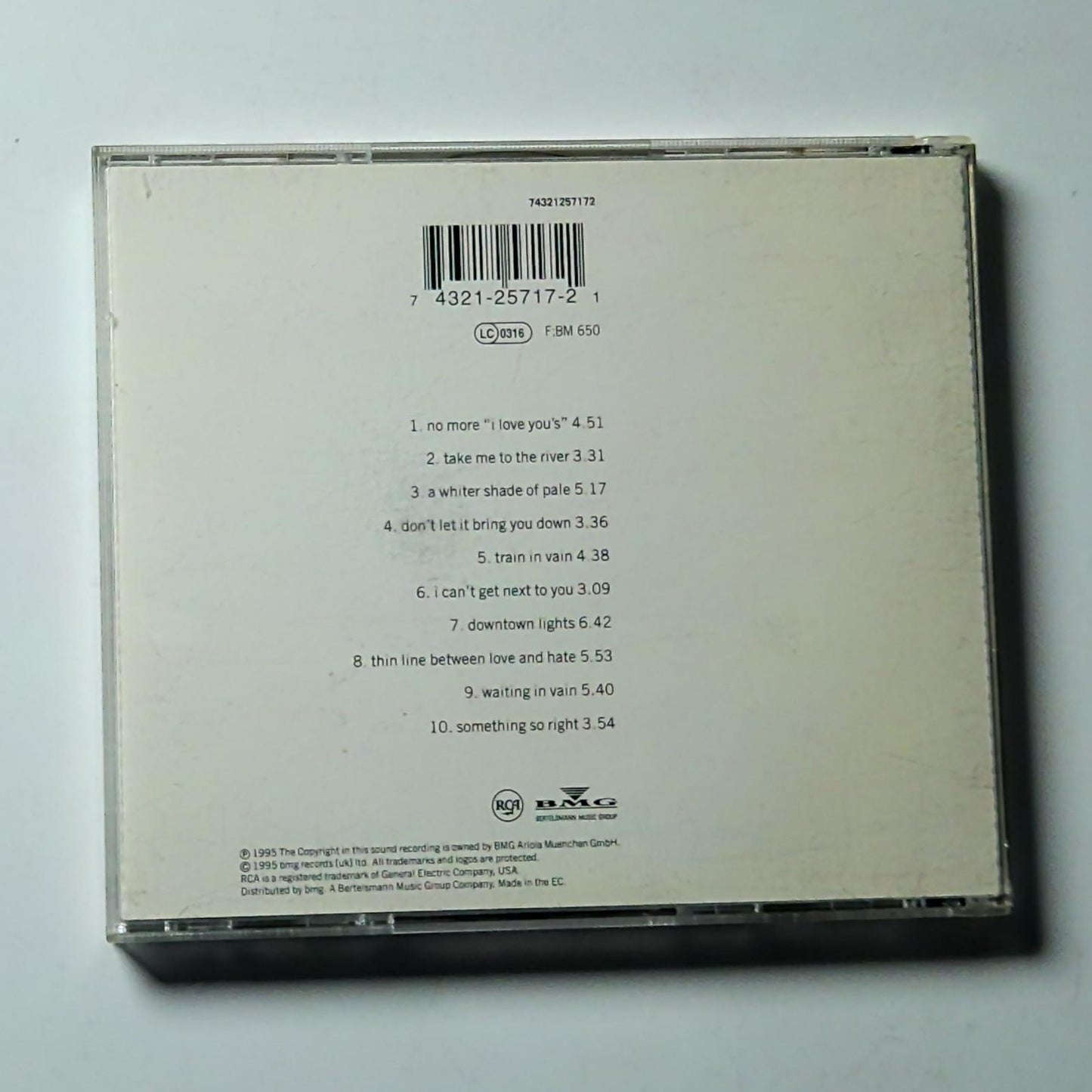 Annie Lennox – Medusa (CD, 1995) Europe 74321257172