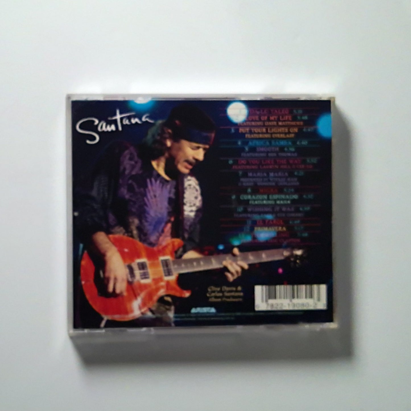 Santana – Supernatural (CD, 1999) Australia 07822-19080-2
