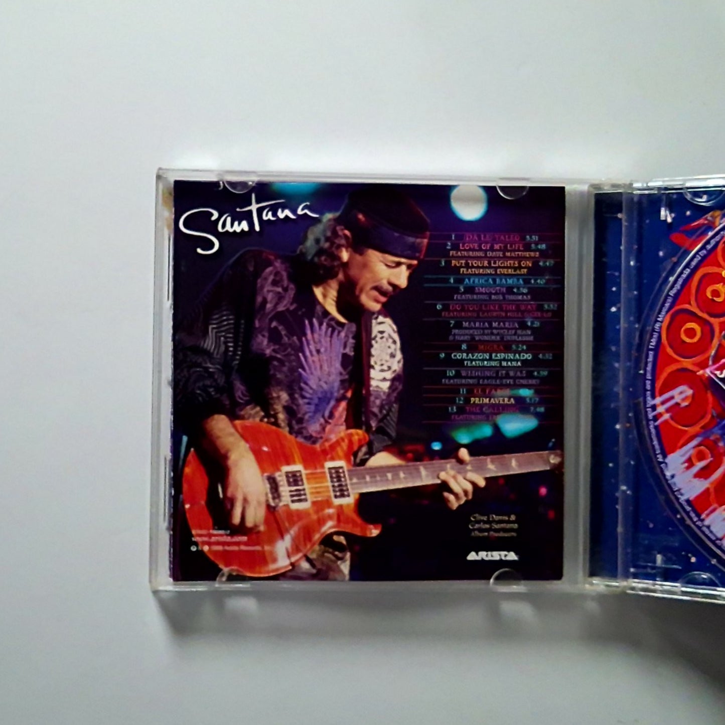 Santana – Supernatural (CD, 1999) Australia 07822-19080-2