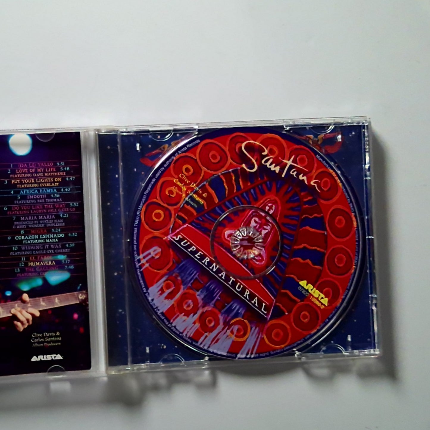 Santana – Supernatural (CD, 1999) Australia 07822-19080-2