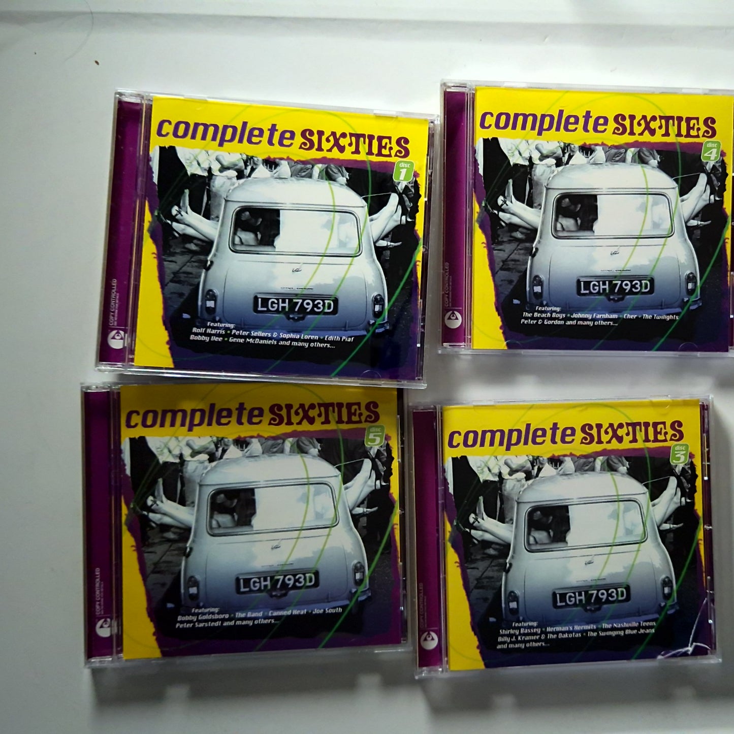 Various – Complete Sixties (CD, 2005) Australia 0946 341113 2 4