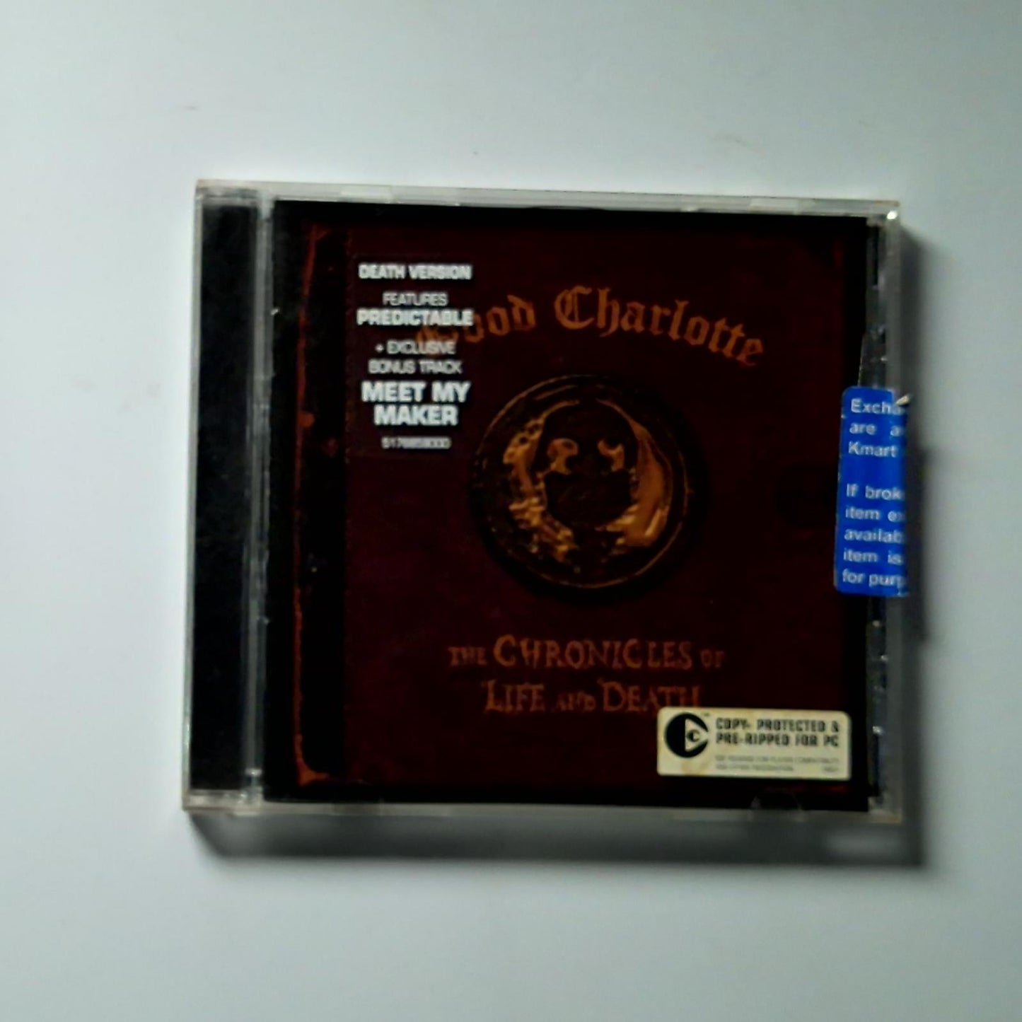 Good Charlotte – The Chronicles Of Life And Death (CD, 2004) EPC 517685 9