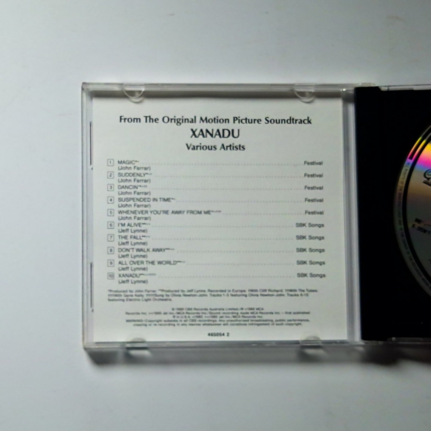 Electric Light Orchestra, Olivia Newton-John – Xanadu Film Soundtrack (CD, 1995)
