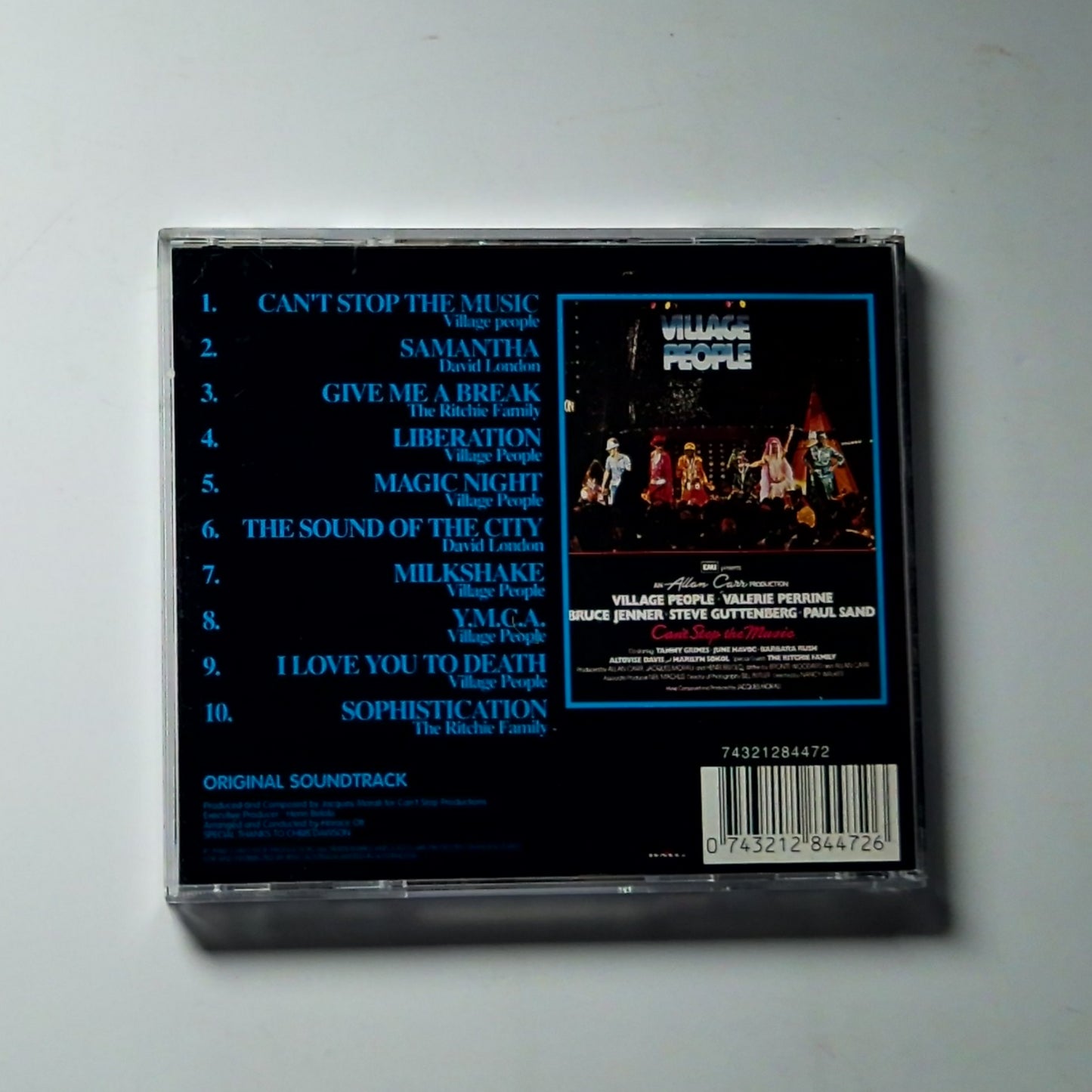 Village People – Can't Stop The Music - The Original Soundtrack Album (CD, 1994)