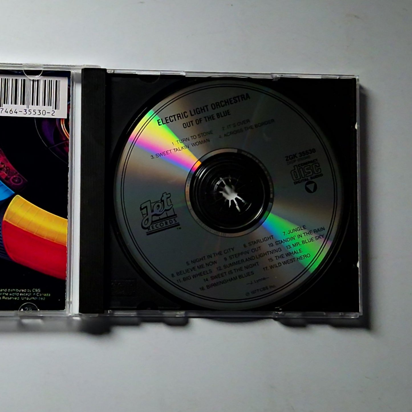 Electric Light Orchestra – Out Of The Blue (CD, 1988) US ZGK 35530