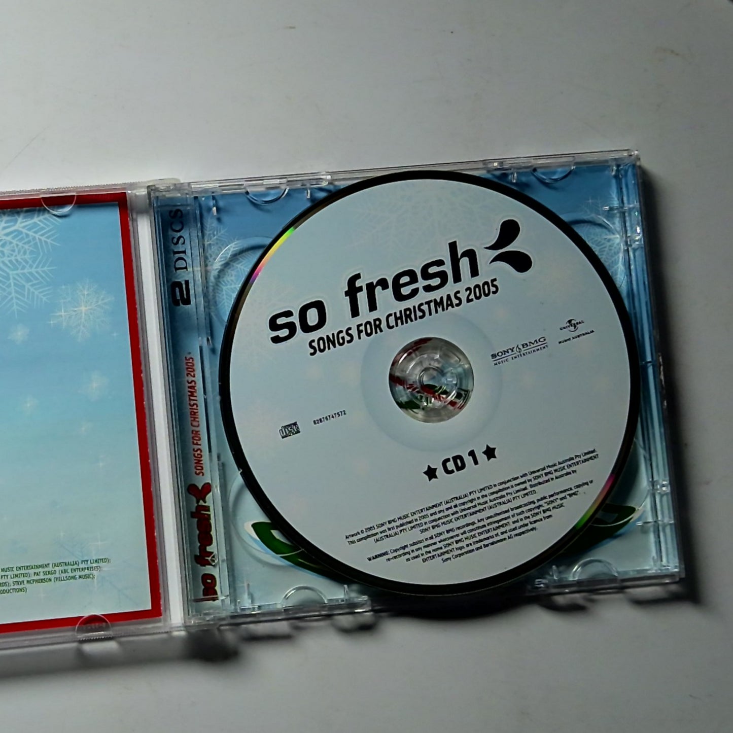 Various – So Fresh: Songs For Christmas 2005 (CD, 2005) Australia 82876747572