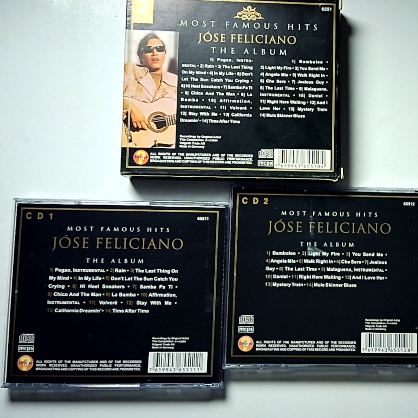 José Feliciano – Most Famous Hits Jose Feliciano The Album (Box Set, 2005)