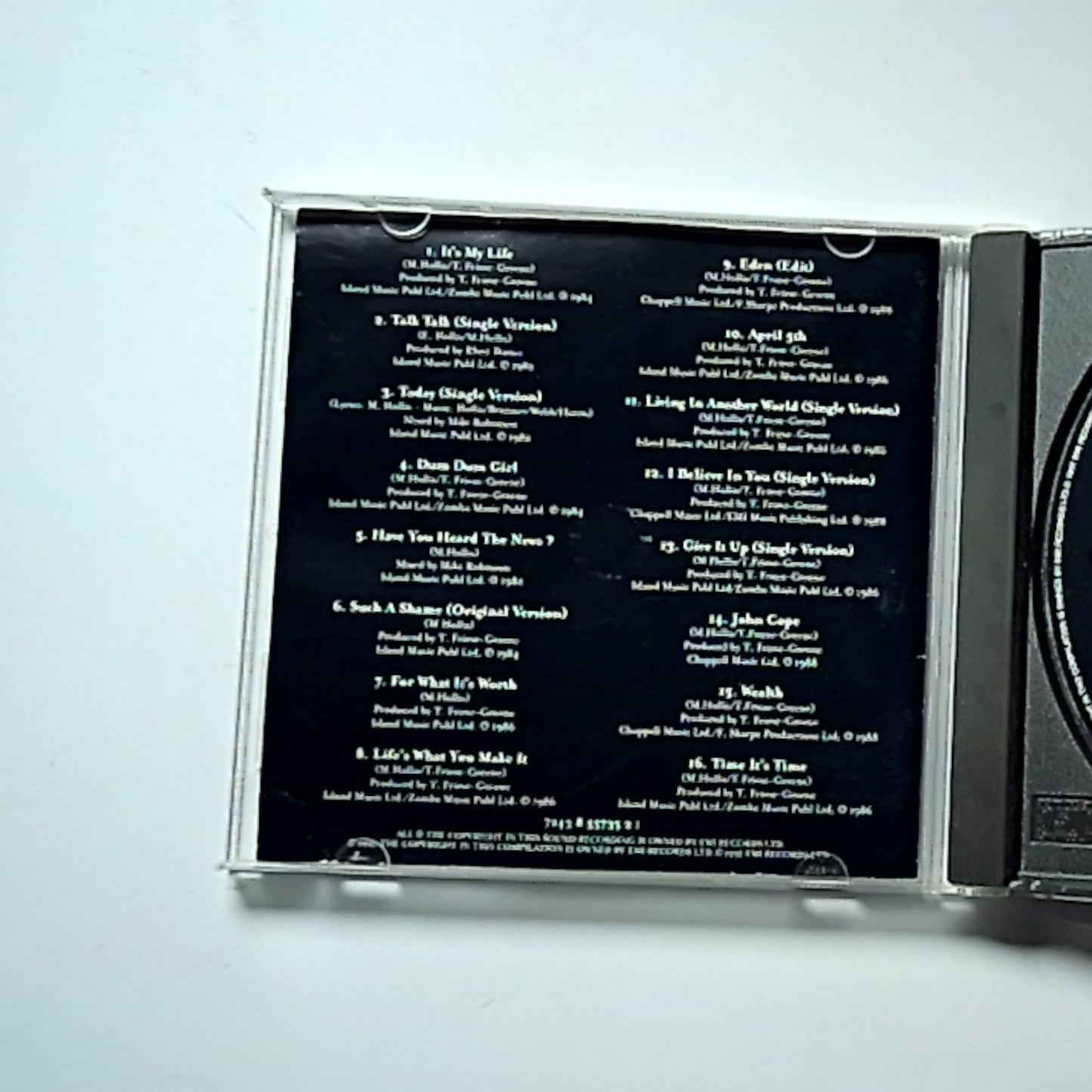 Talk Talk – The Very Best Of Talk Talk (CD, 1997) Australia 7243 8 55735 2 1