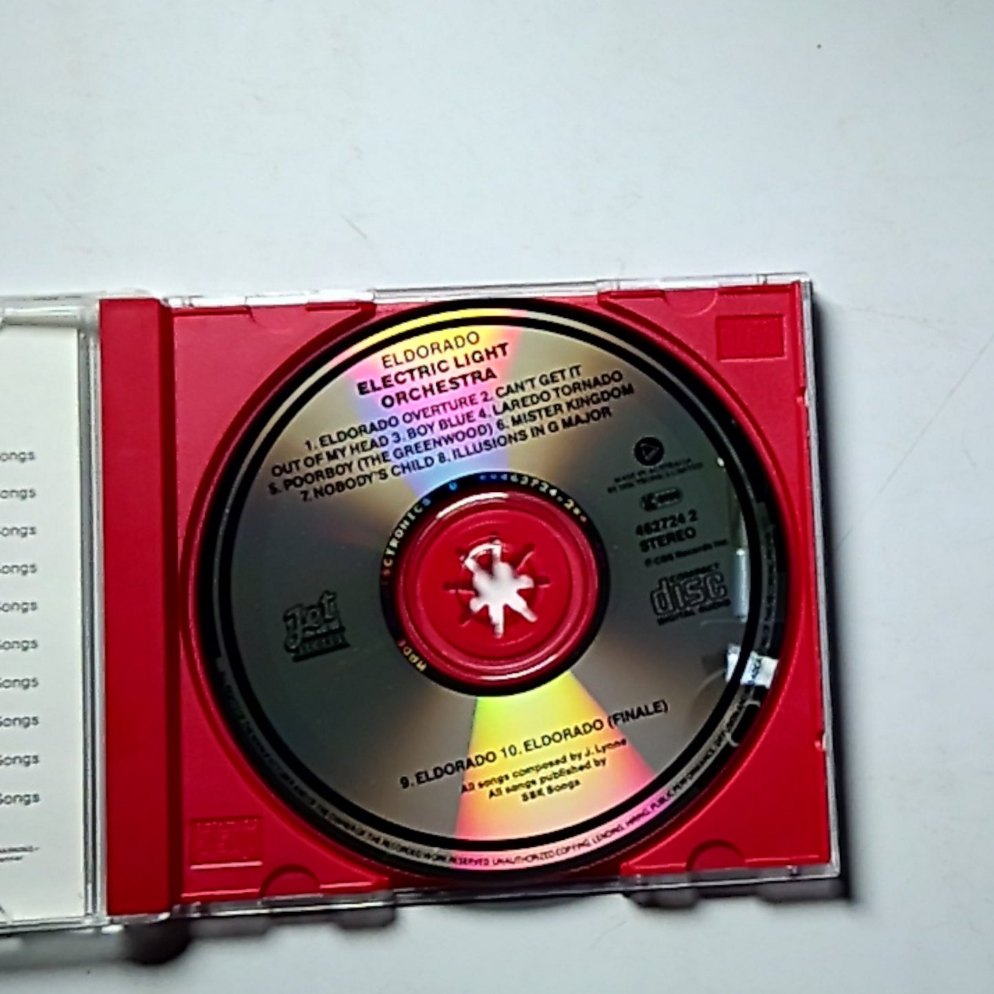 Electric Light Orchestra – Eldorado (CD, 1989) Australia 462724 2