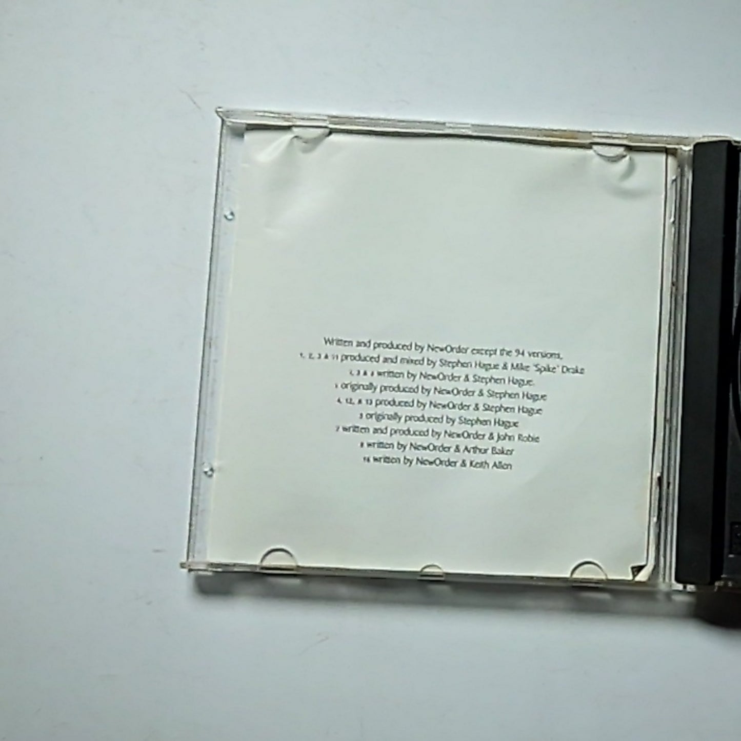 New Order – (The Best Of) NewOrder (CD, 1994) Australia 8285802