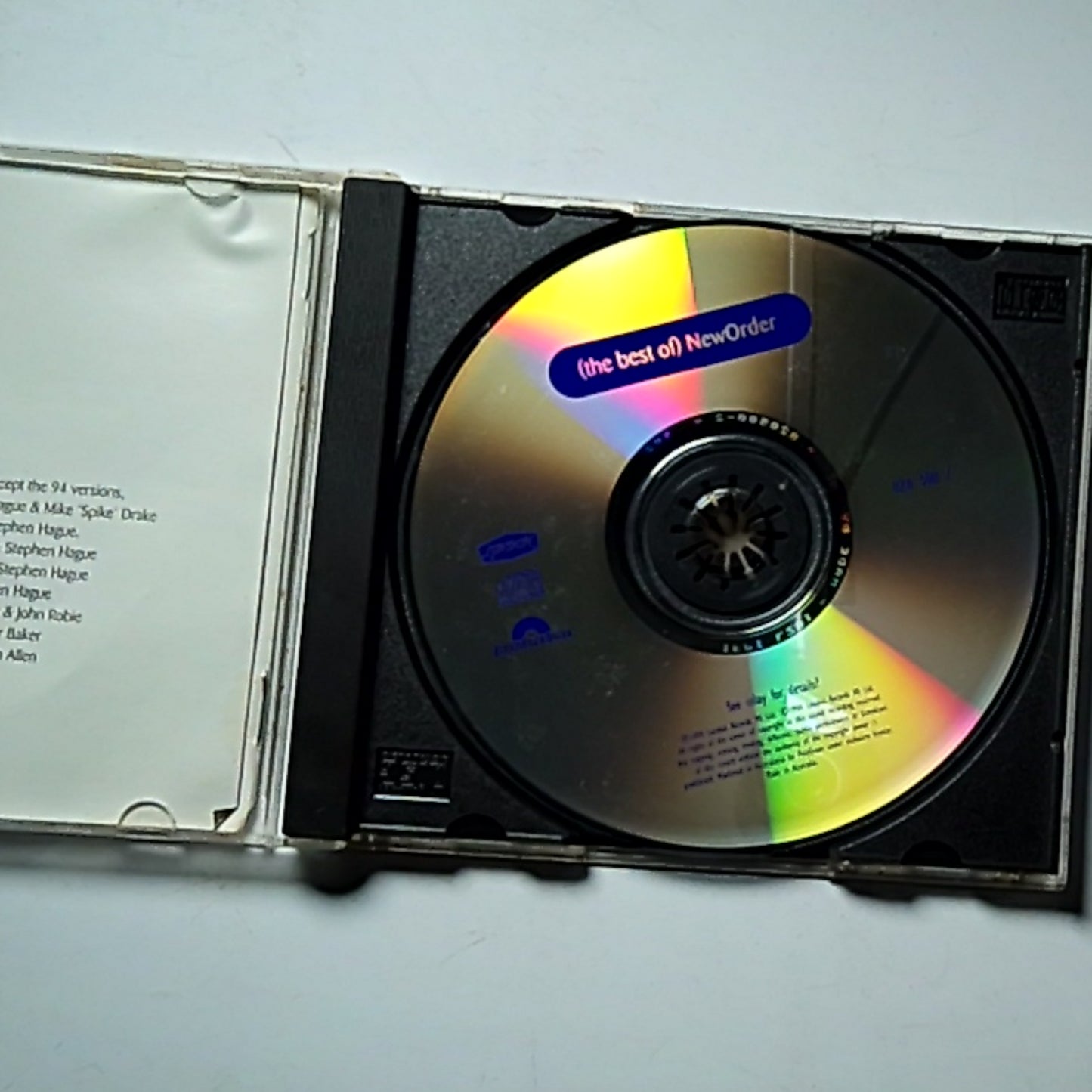 New Order – (The Best Of) NewOrder (CD, 1994) Australia 8285802