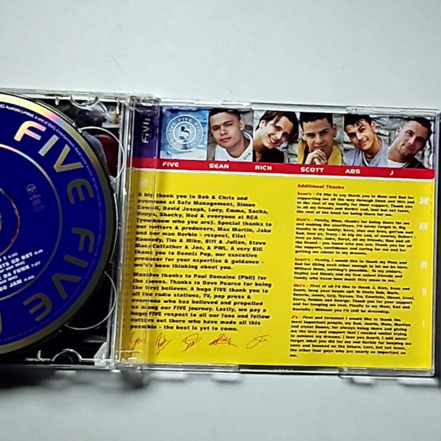 Five – Five (CD, 1998) Australia 74321622312
