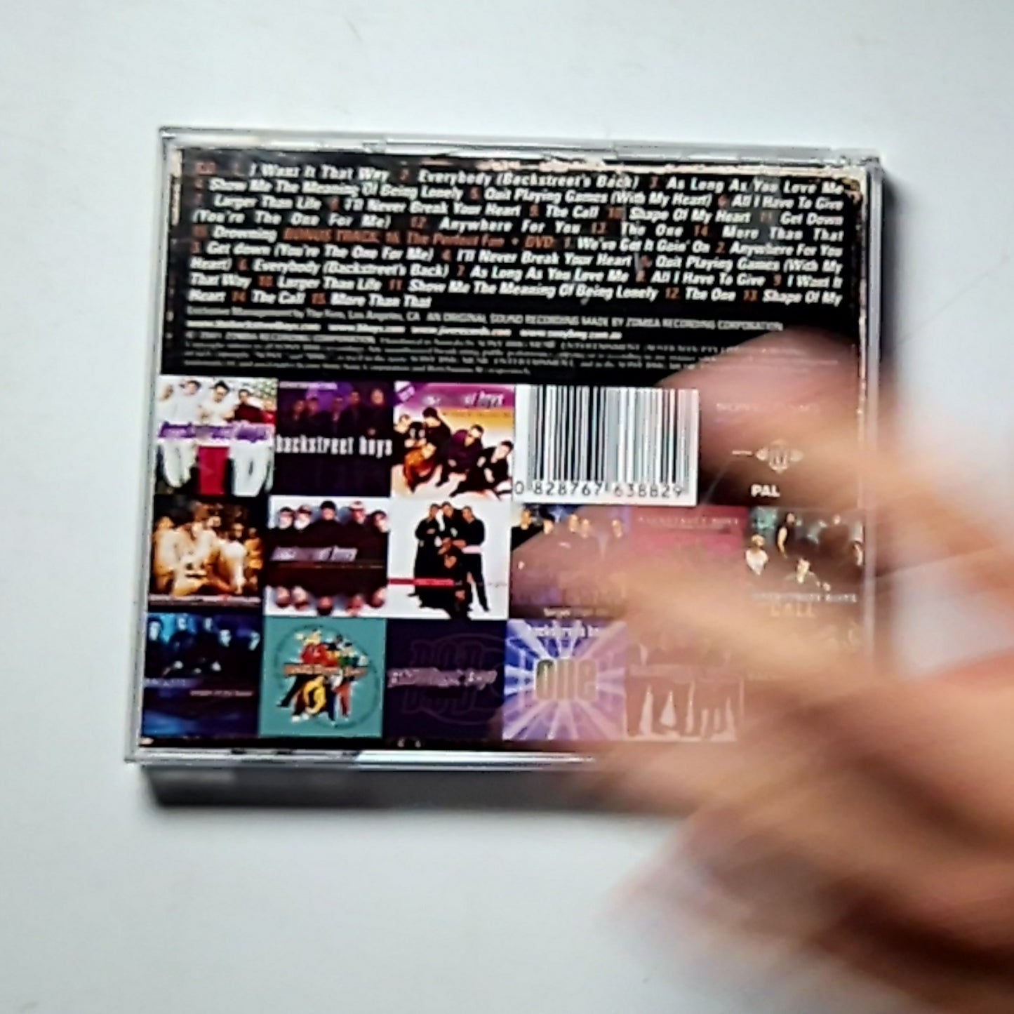 Backstreet Boys – Greatest Hits - Chapter One (CD + DVD, 2005) Australia