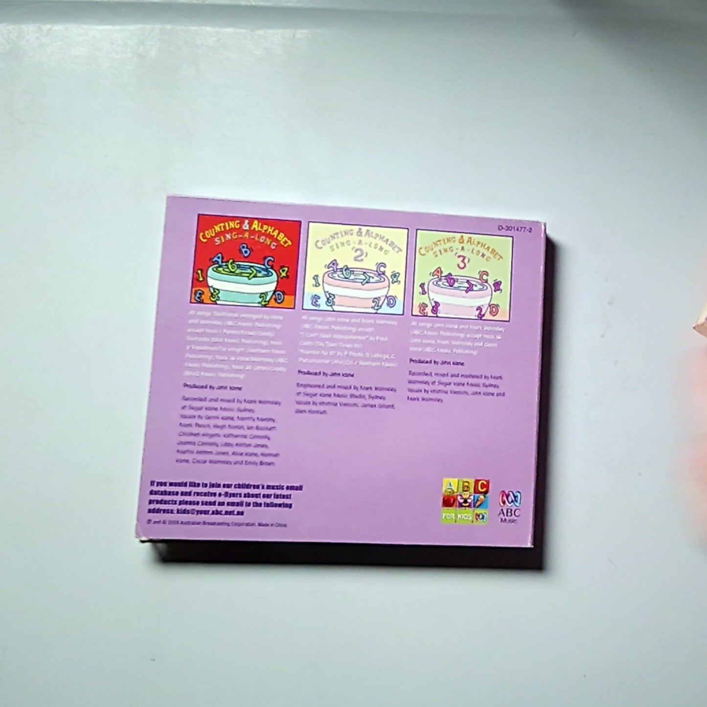 ABC for Kids – Counting & Alphabet Sing-A-Long (CD, 2008)