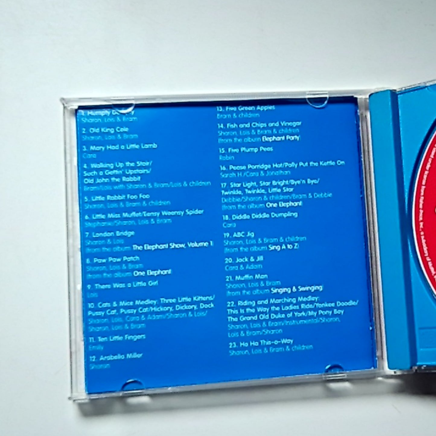 Fisher-Price - Sharon, Lois & Bram – Mother Goose & More (CD, 2002) Canada 22976