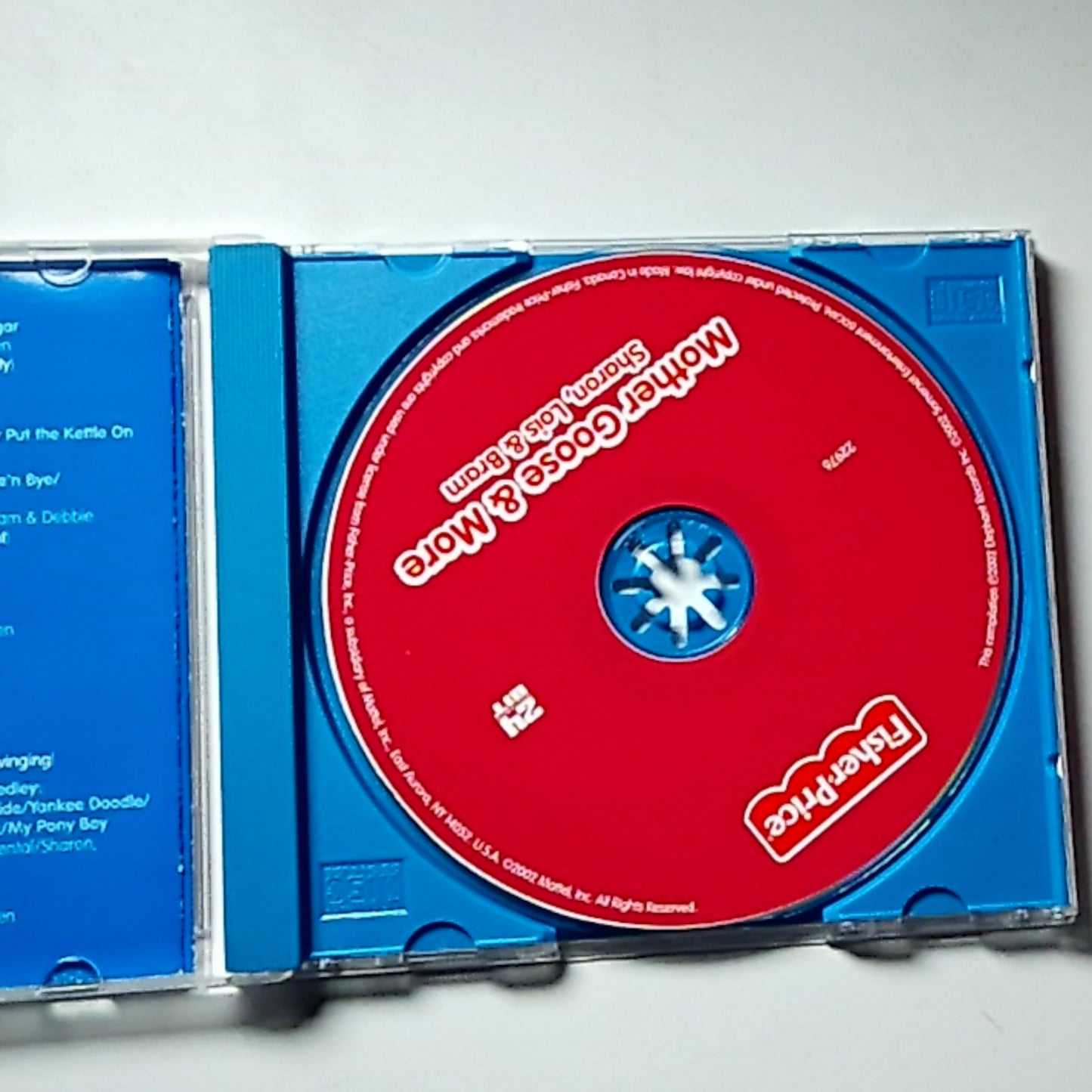 Fisher-Price - Sharon, Lois & Bram – Mother Goose & More (CD, 2002) Canada 22976