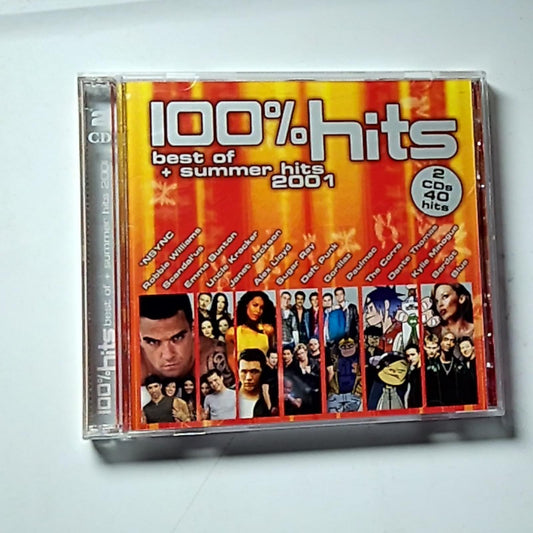 Various – 100% Hits: Best Of + Summer Hits 2001 (CD, 2001)