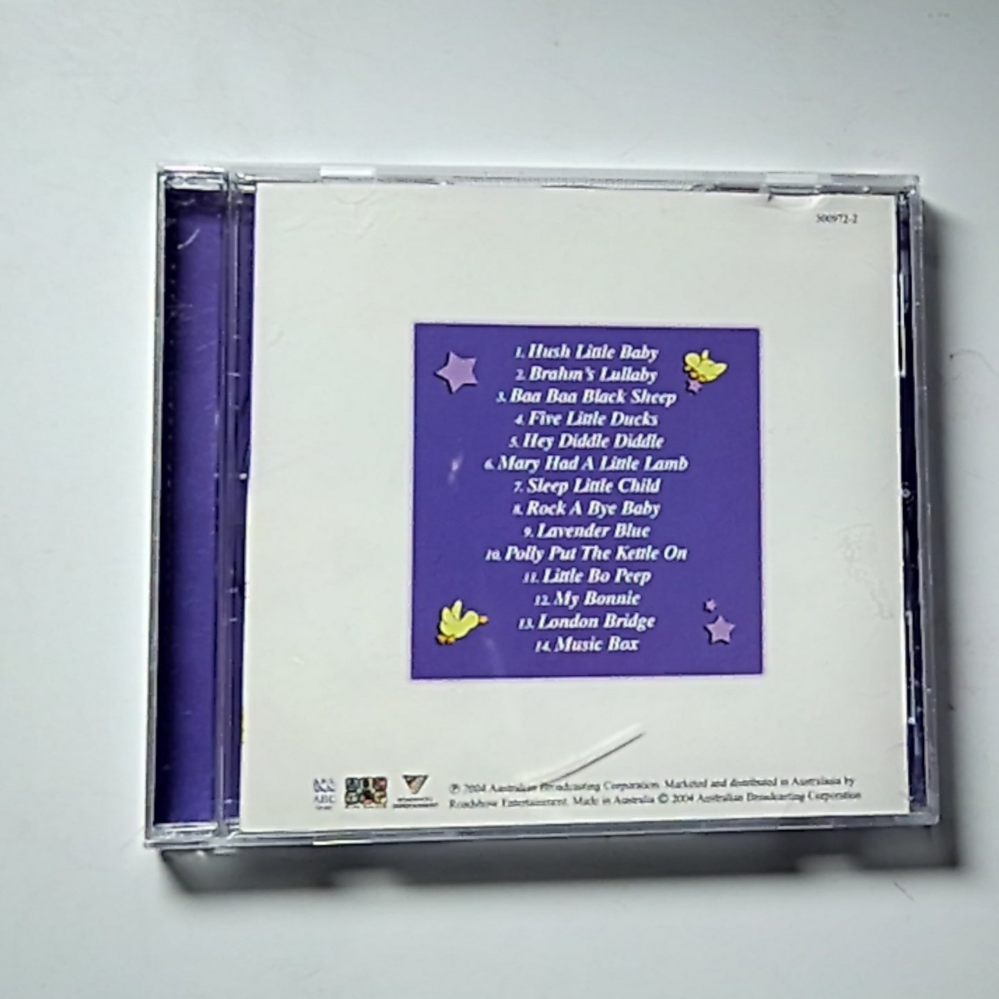 ABC for Kids – Hush Little Baby (CD, 2004) Australia 300972-2