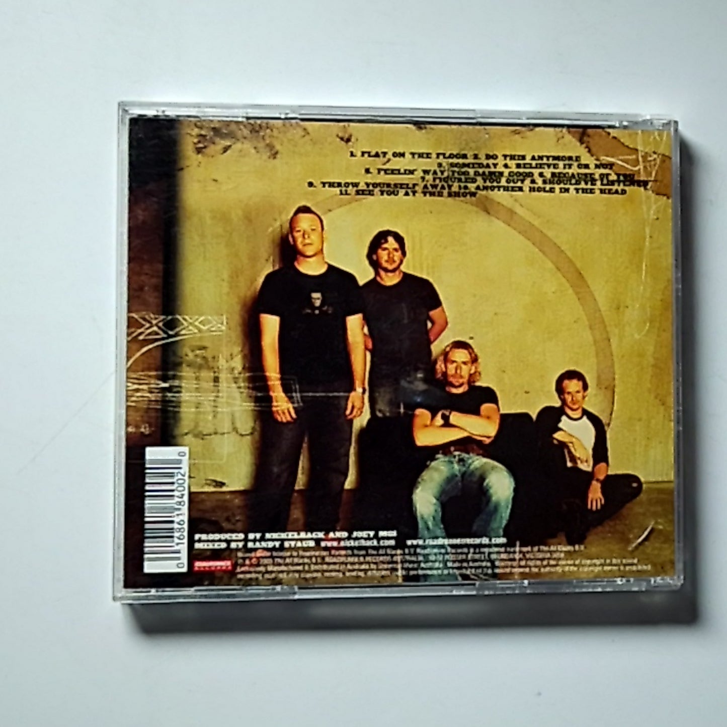Nickelback – The Long Road (CD, 2003) Australia RR84002