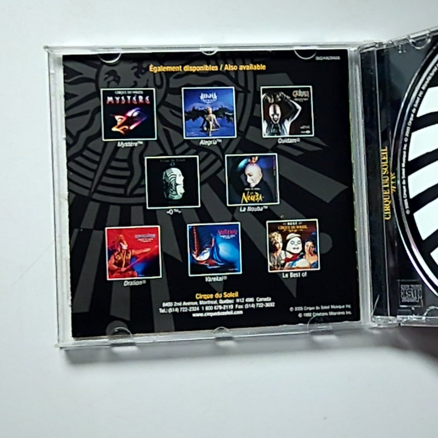 Cirque Du Soleil – Saltimbanco (CD, 2005) Europe 0602498289006