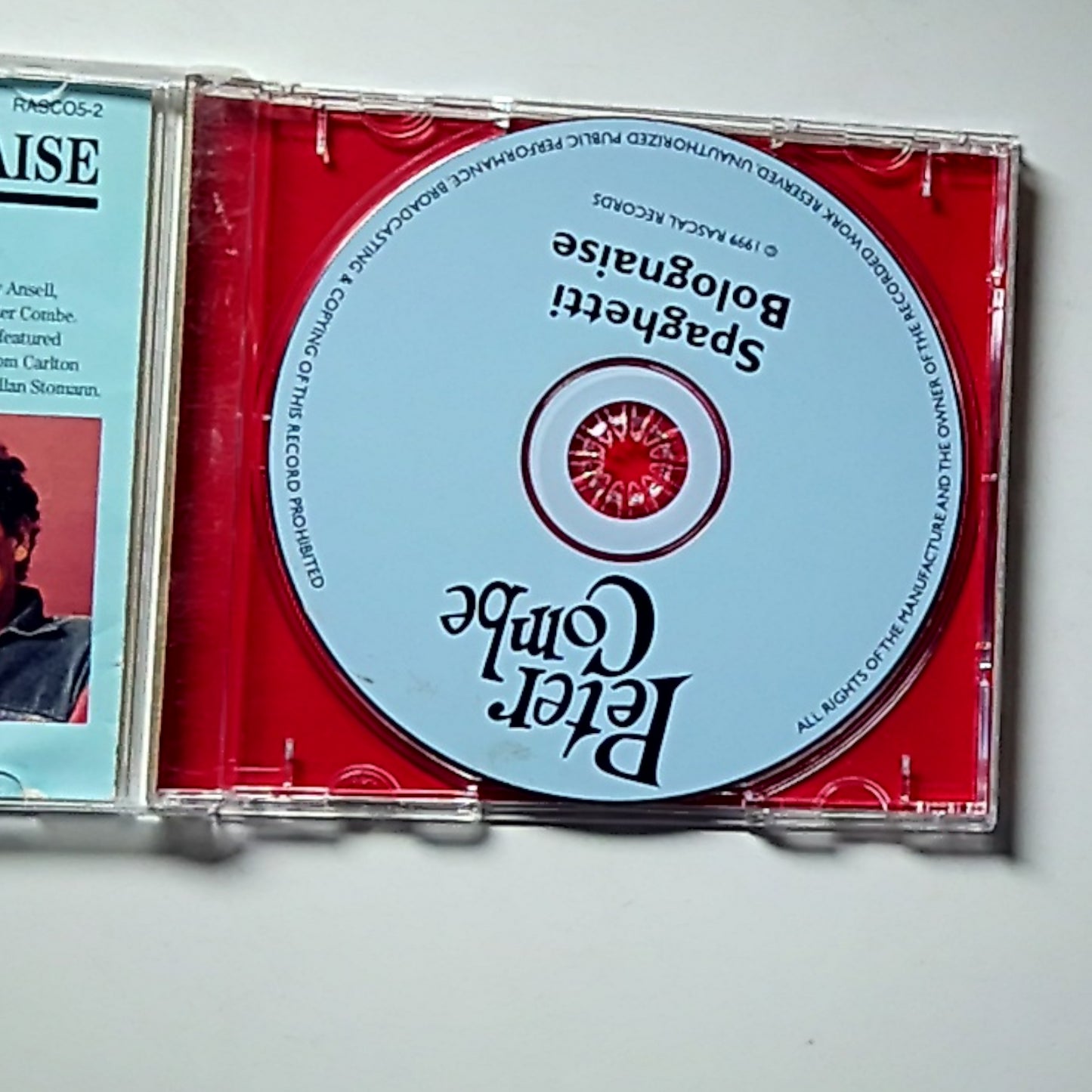 Peter Combe – Spaghetti Bolognaise CD Australia