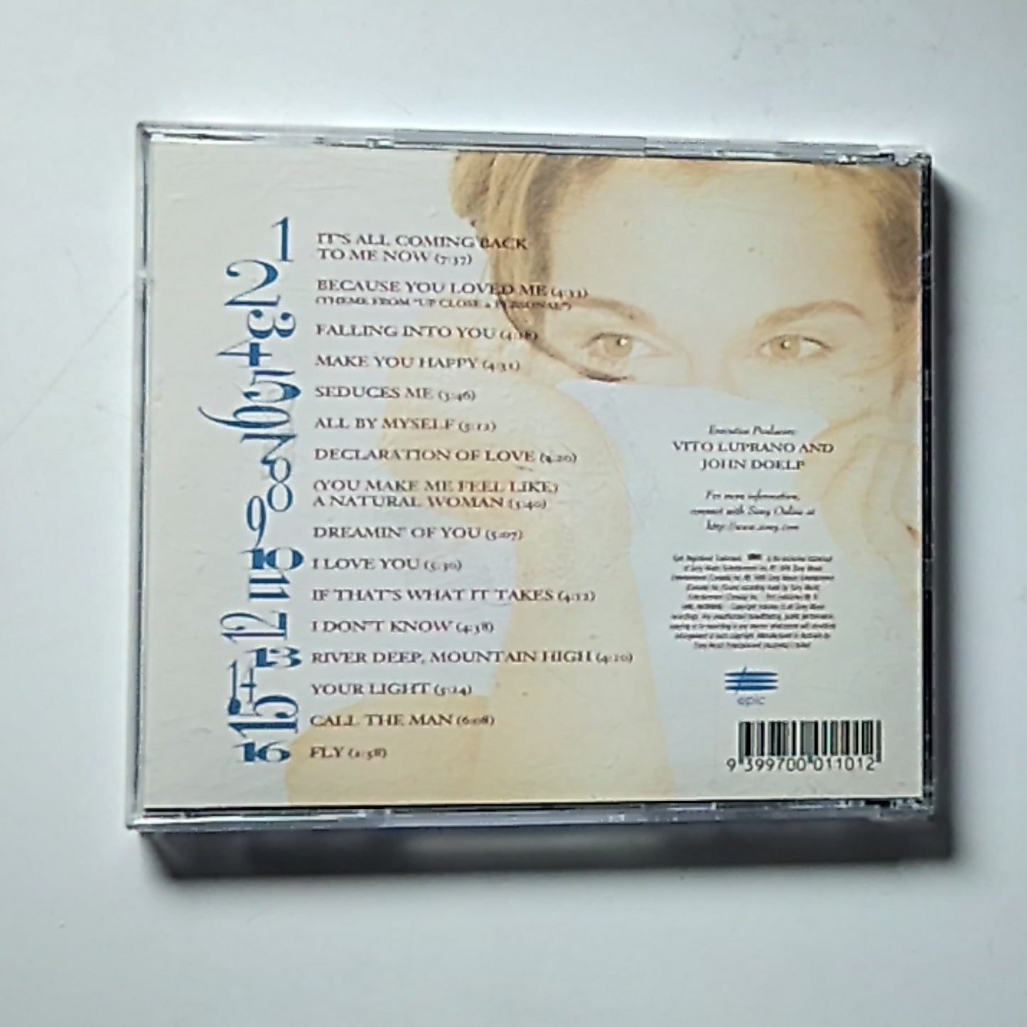 Céline Dion – Falling Into You (CD, 1996) Australia 483792 2