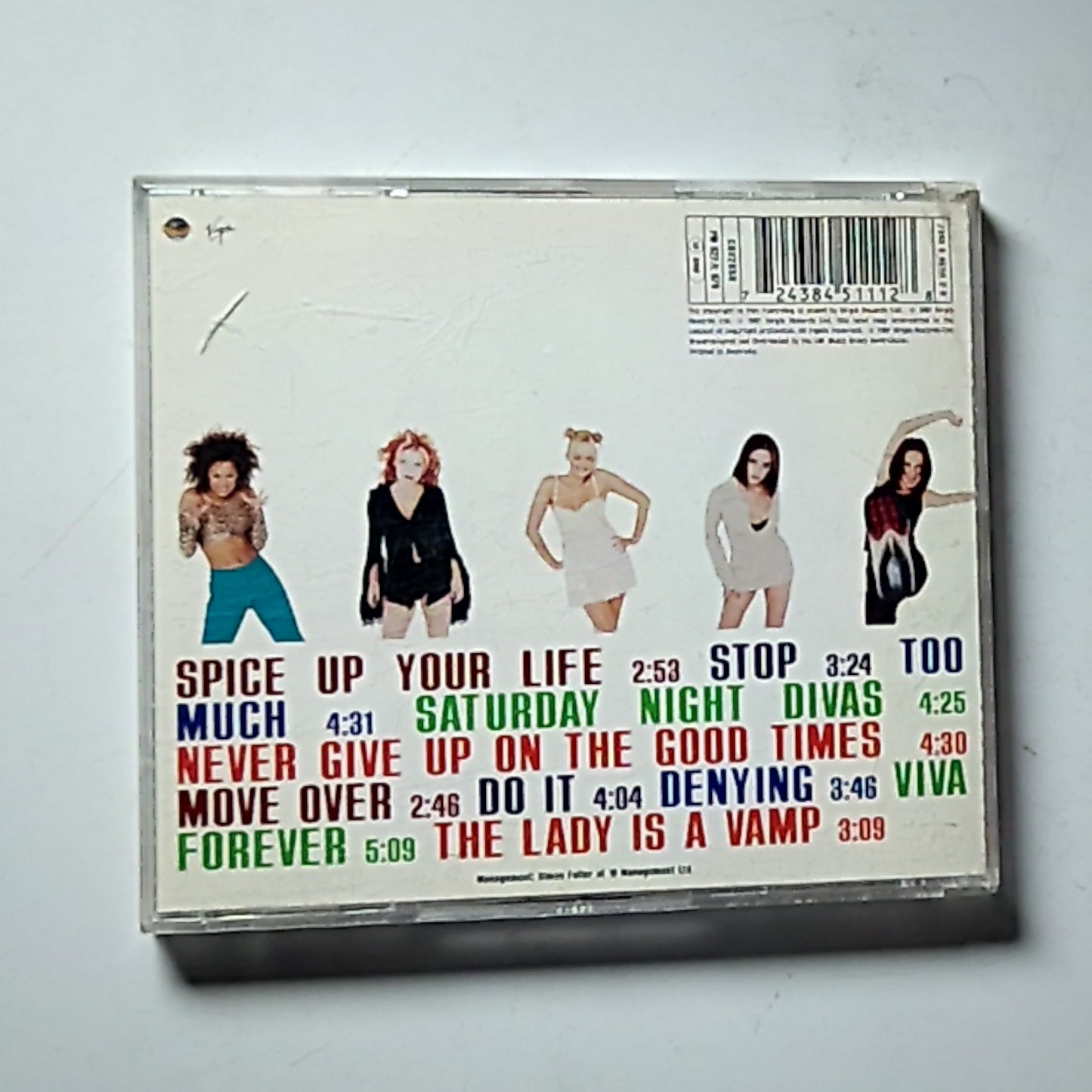 Spice Girls – Spiceworld (CD, 1997) Australia 7243 8 45111 2 8