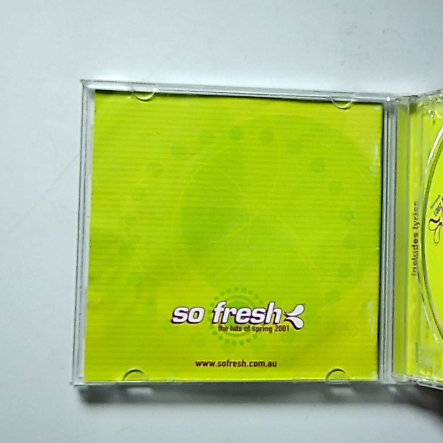 Various – So Fresh: The Hits Of Spring 2001 (CD, 2001) Australia 5041032000