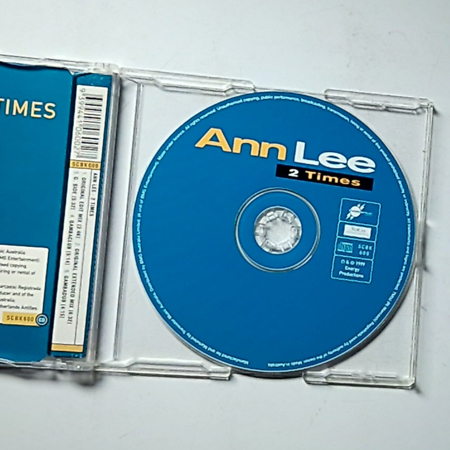 Ann Lee – 2 Times (CD, 1999) Australia SCBK600