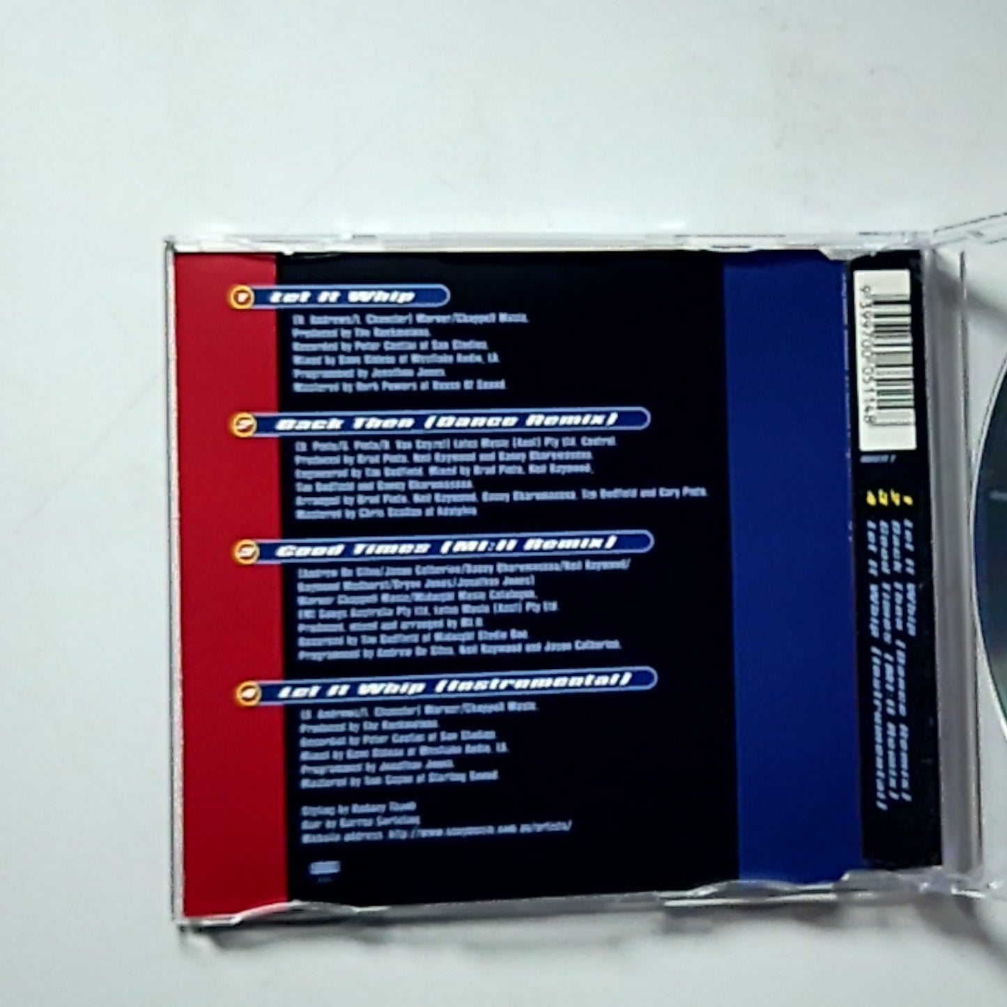 CDB – Let It Whip (CD, 1998) Australia 665532.2