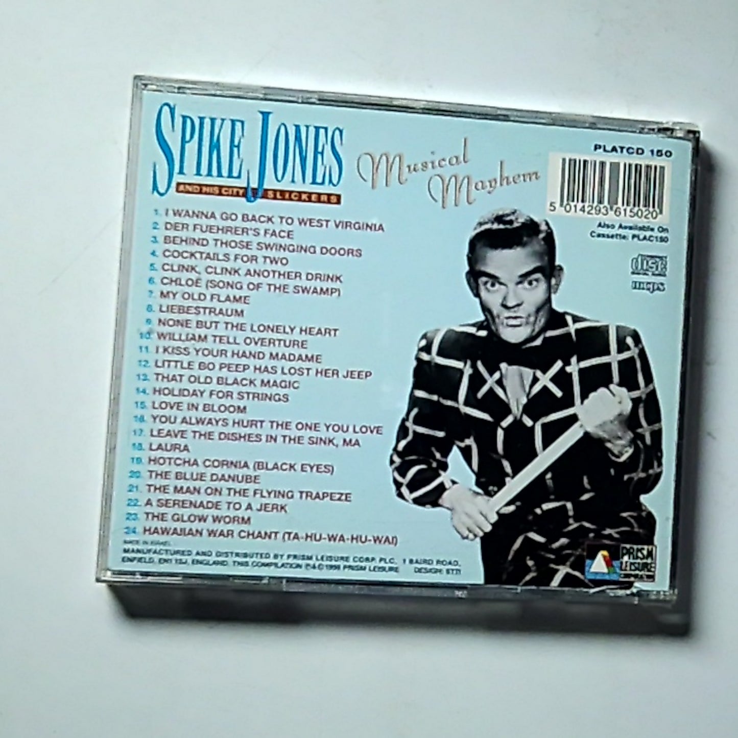 Spike Jones And His City Slickers – Musical Mayhem (CD, 1998) UK PLATCD 150