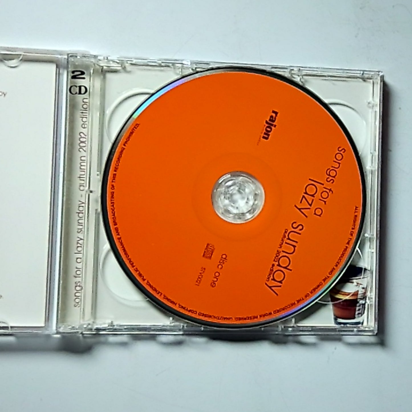 Songs For A Lazy Sunday (Autumn 2002 Edition) (CD, 2002) Australia STV0021