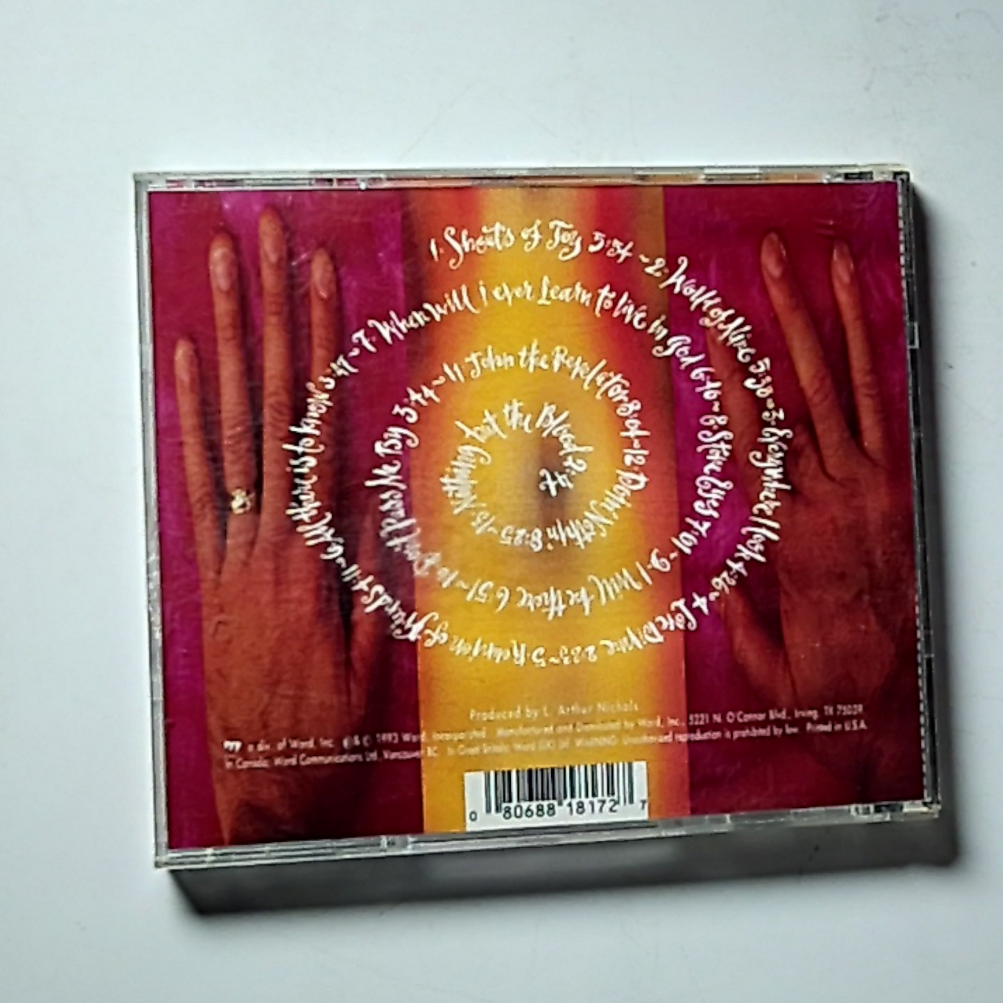 Phil Keaggy – Crimson And Blue (CD, 1993) US 7016954617