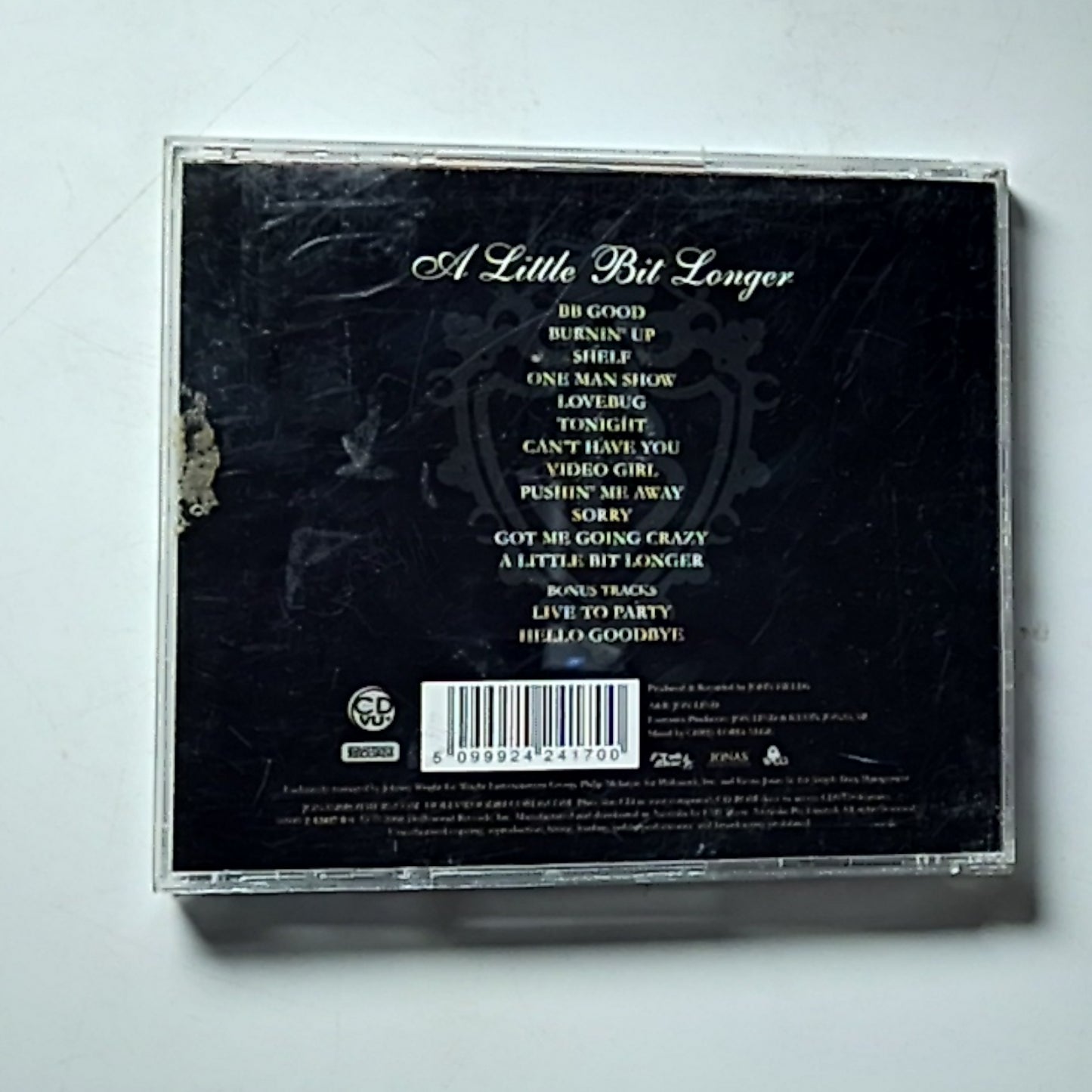 Jonas Brothers – A Little Bit Longer (CD, 2008) Australia 50999 2 42417 0 0