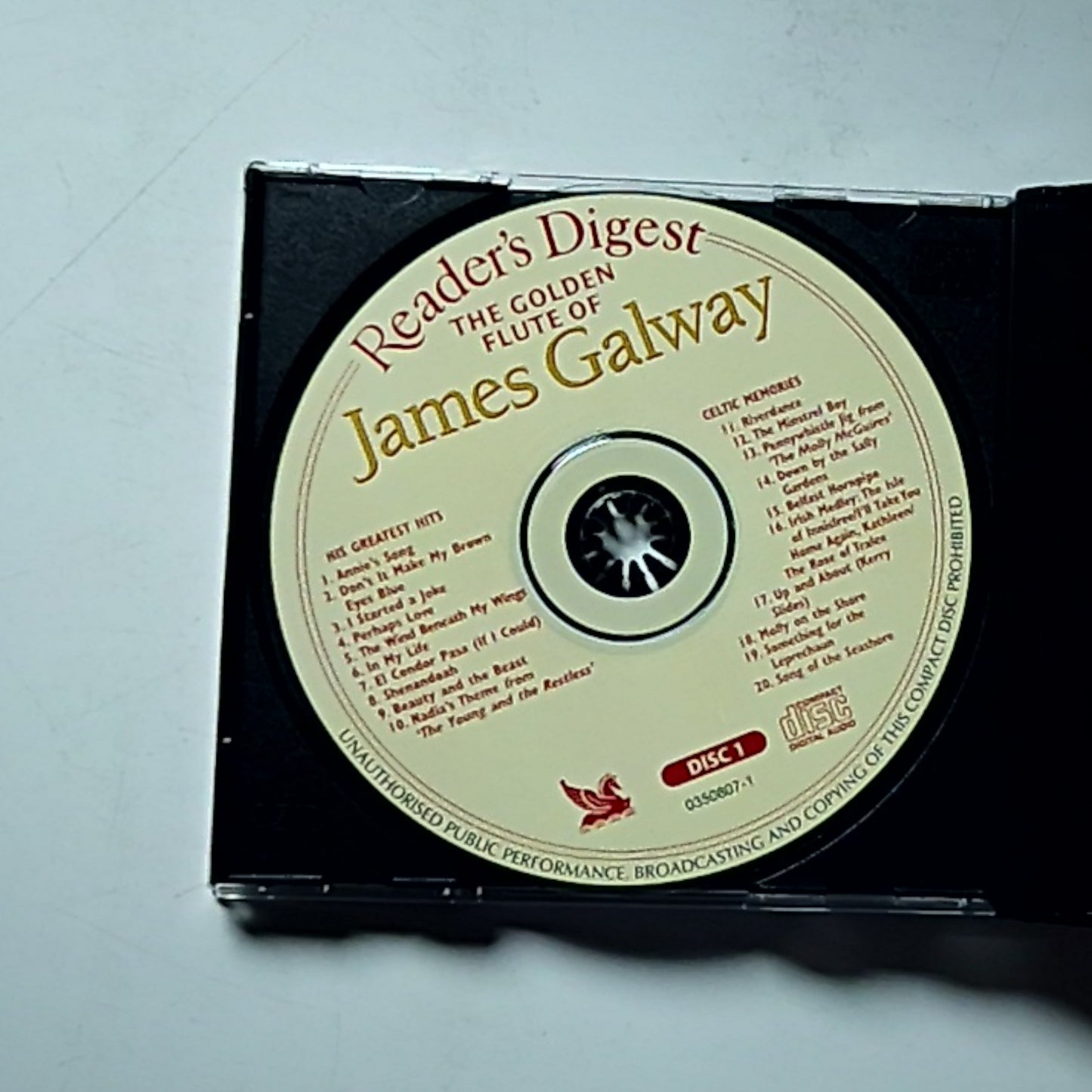 James Galway – The Golden Flute Of James Galway (CD, 2004)  LGAL-A-748