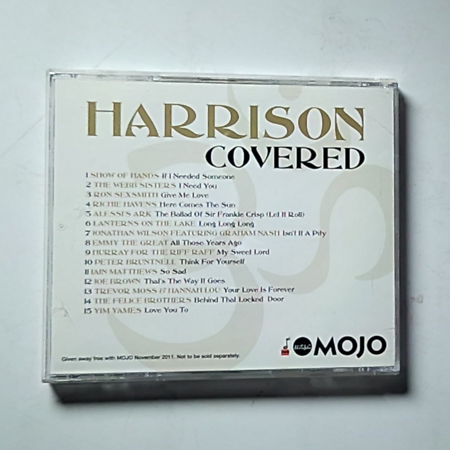 Harrison Covered (Mojo Presents An Exclusive Tribute To George) (CD, 2011)  2011