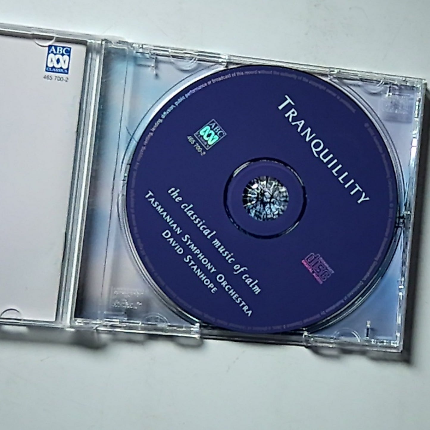 Tasmanian Symphony Orchestra – Tranquility The Classical Music Of Calm (CD 2002)